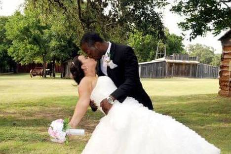 Couple kissing