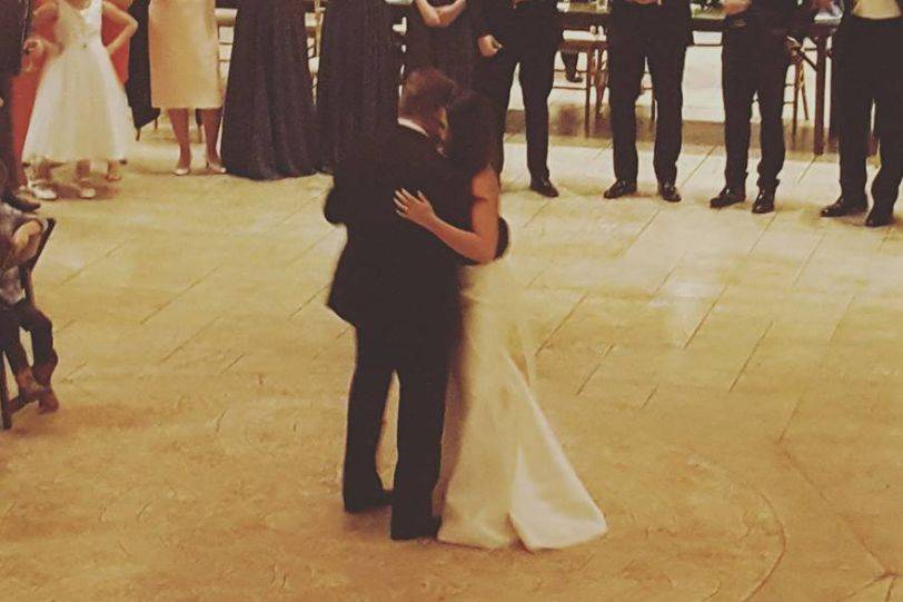 Couple dancing