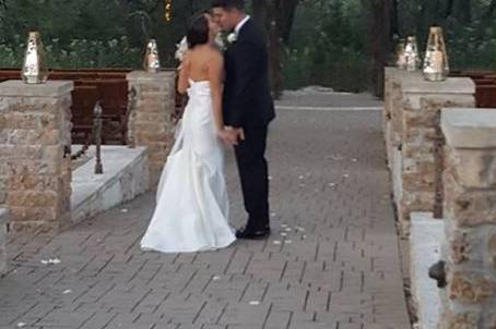 Couple kissing