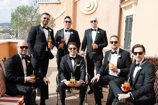 Groomsman and Spritz