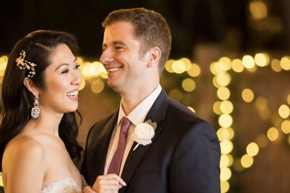 Bridal makeup and hair