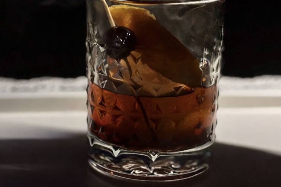 Smoked Cherry Old Fashioned