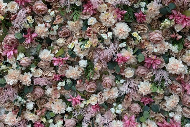 Blush flower Wall