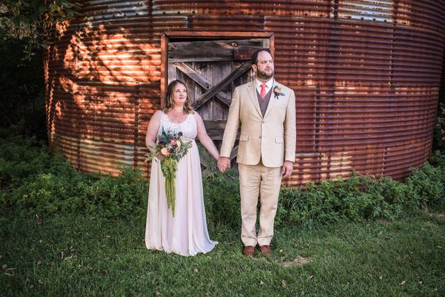 Bride + Groom portrait