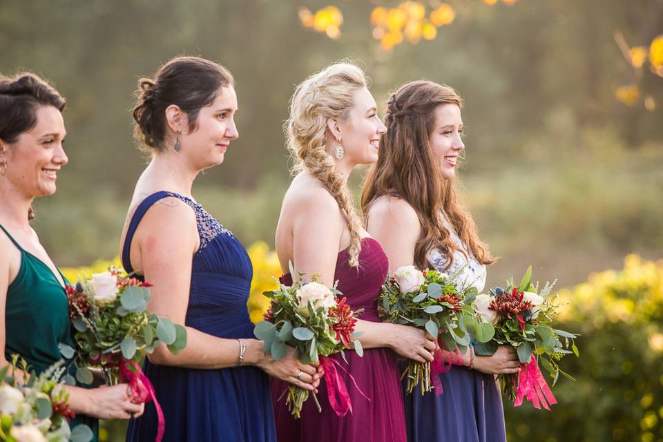 Bridesmaids by the Delaware