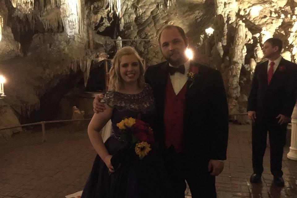 Cave wedding