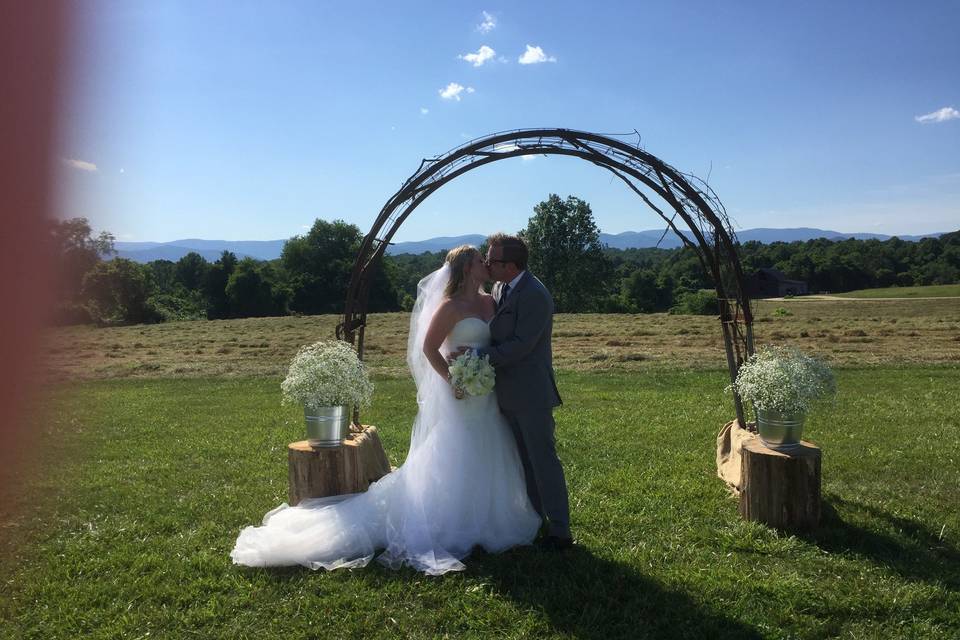 Cave wedding