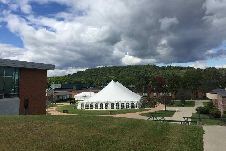 White house tent