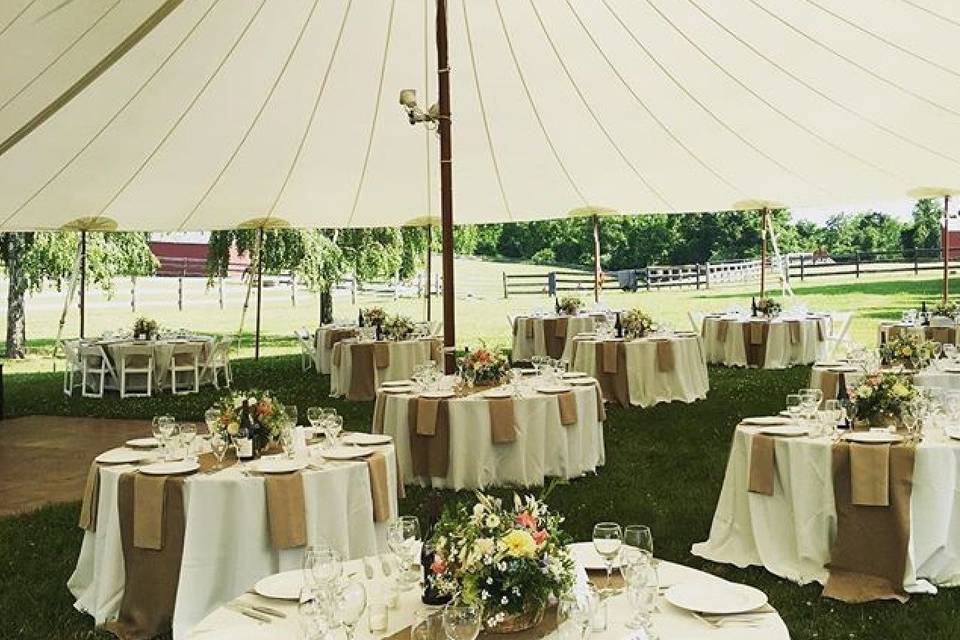 Tabletop Accessories - Columbia Tent Rentals