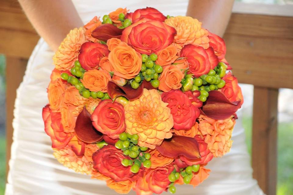 Orange bouquet