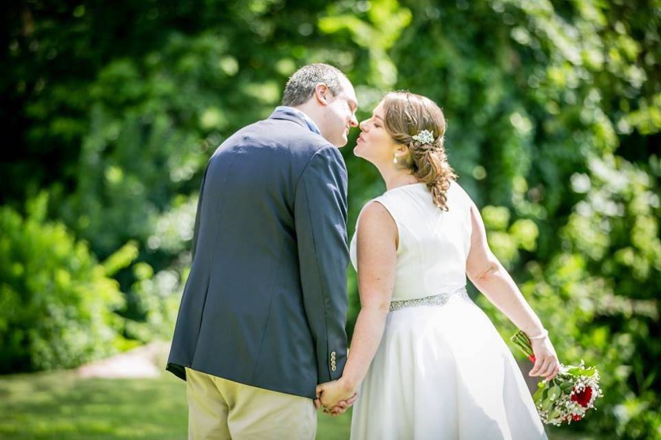 Couple kissing