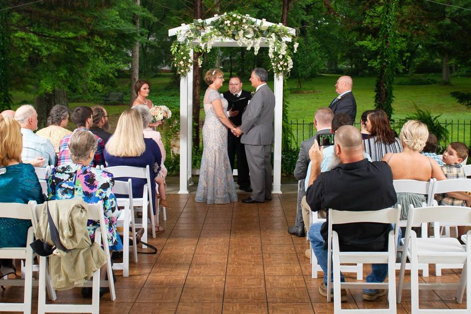 May Wedding on Pavilion