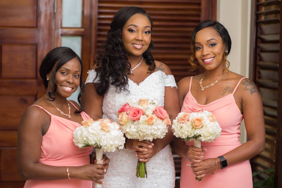 Beautiful Bride & B/maids