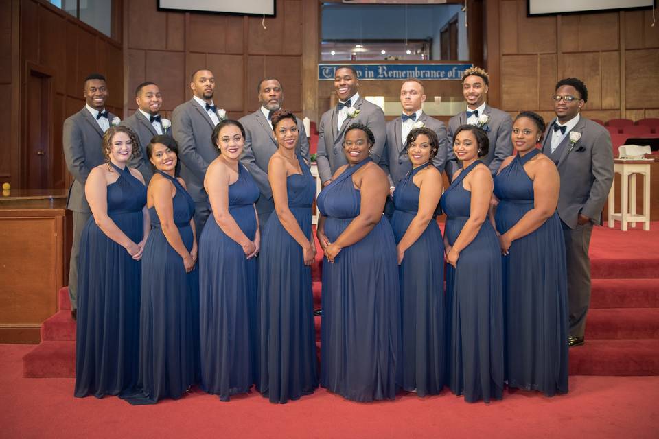 Traditional Church Wedding