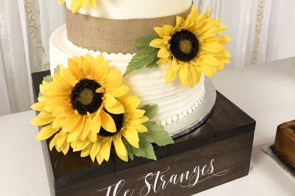 Sunflower cake