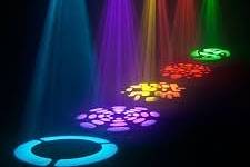 Dancefloor lighting patterns