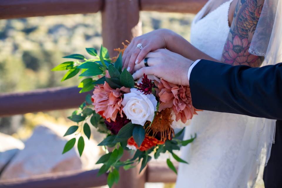 Mt Charleston Wedding