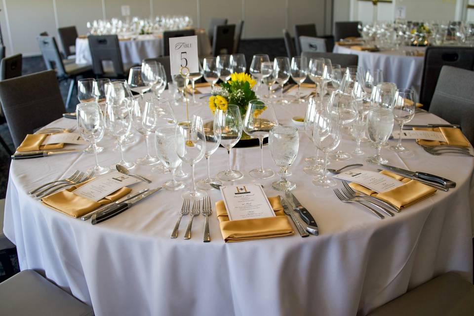 Table set up