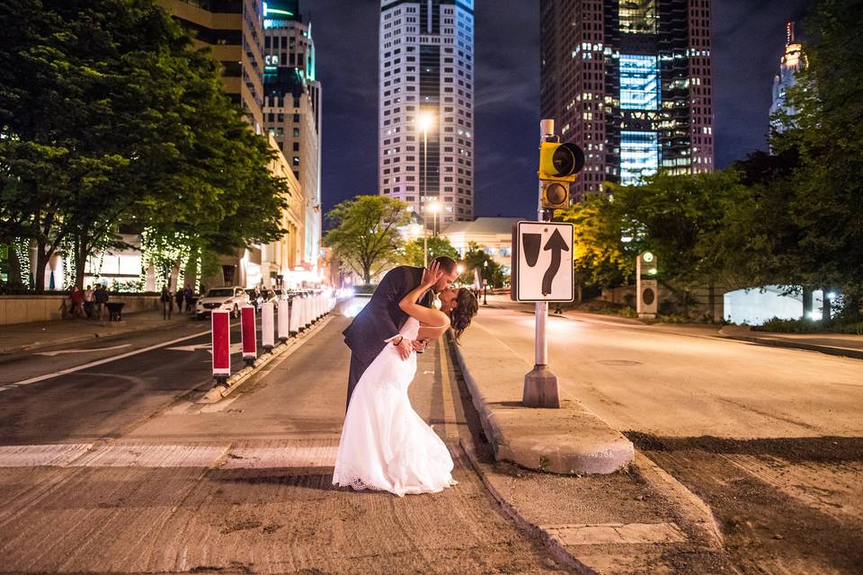 Creative couple portrait