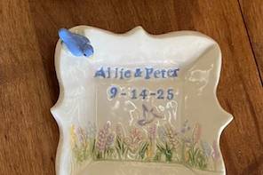 Wedding Trinket Dish