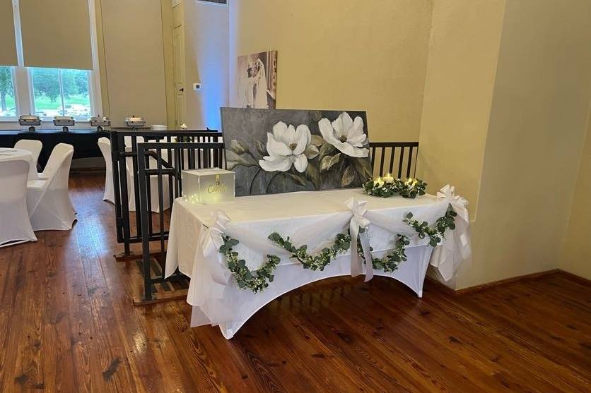 Wedding Gift and Card Table