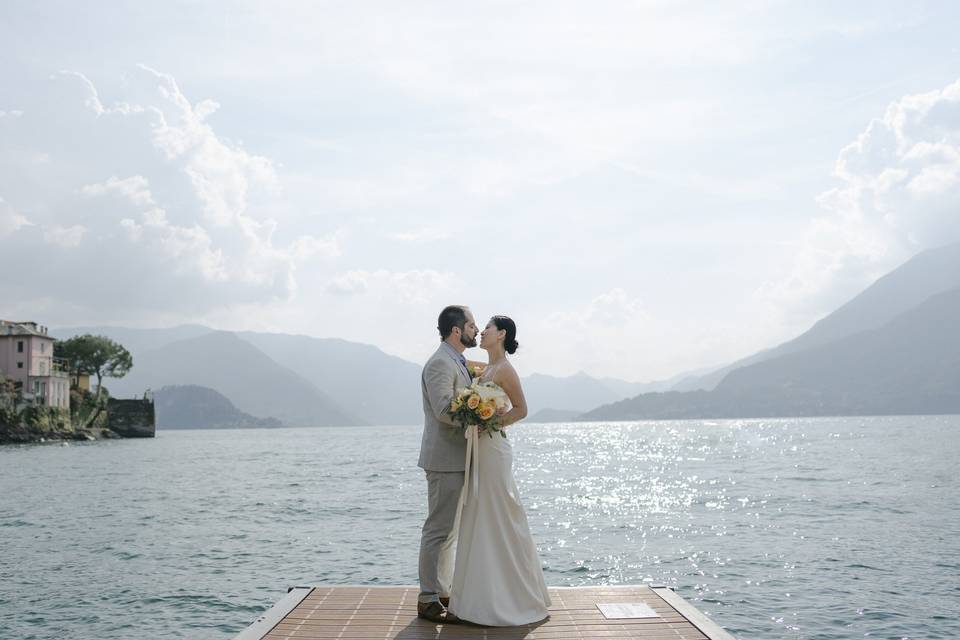 Lake Como wedding, elopement