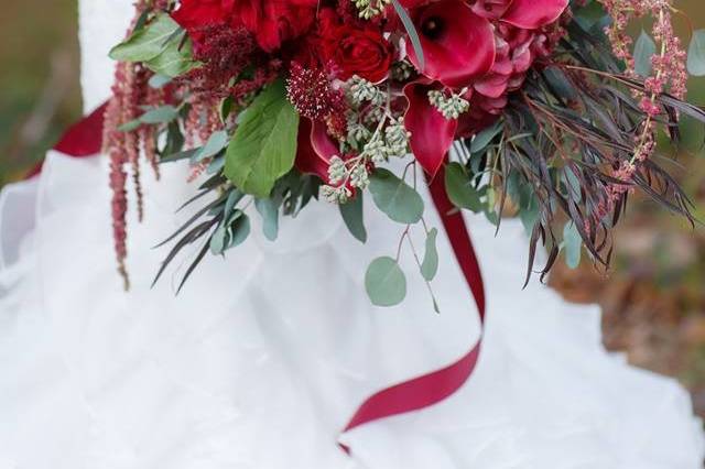 Red flowers