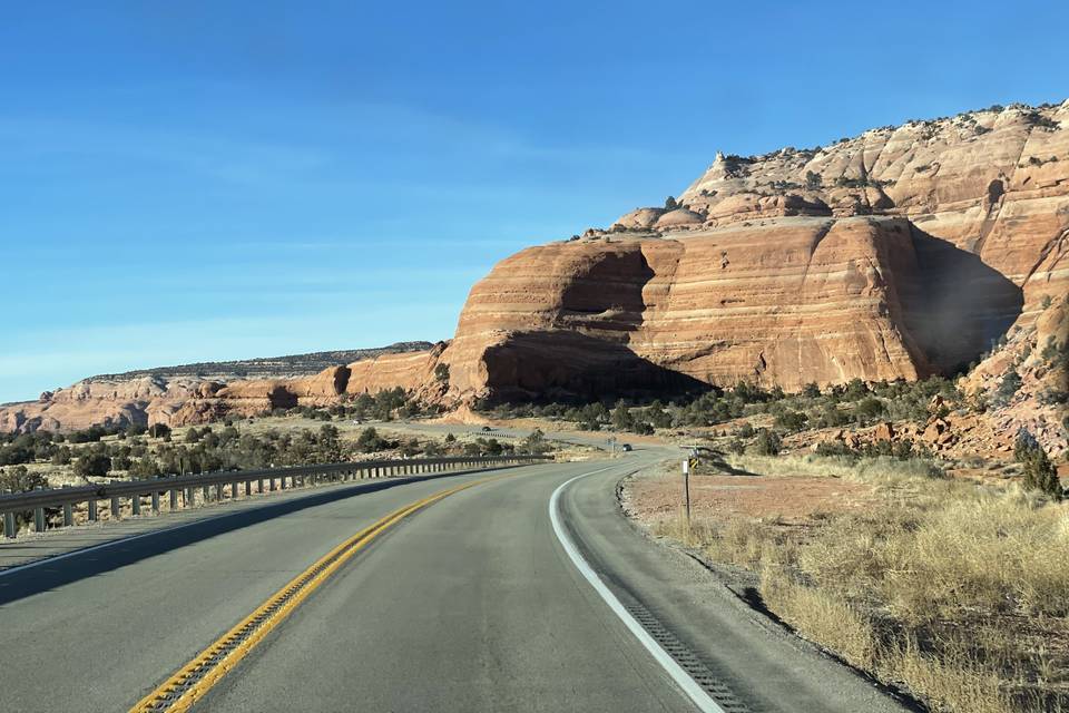 Rock Formations near Moab, UT