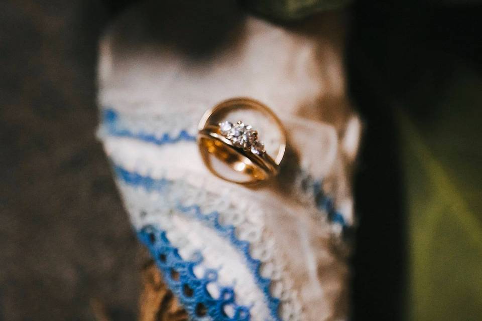 Bride and Groom Rings