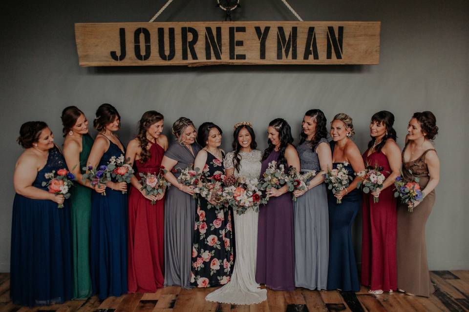 Bridesmaids at Journeyman