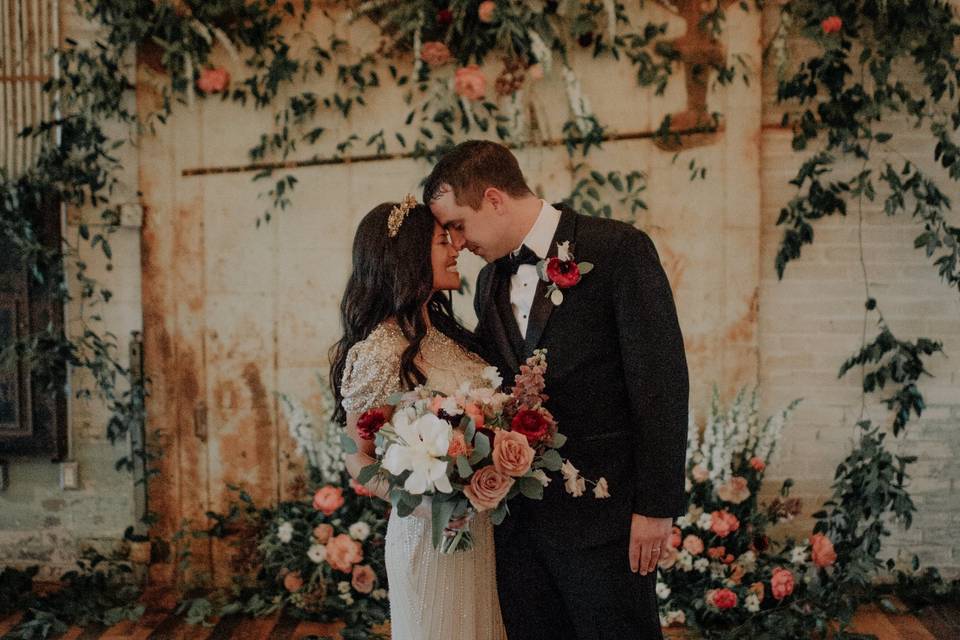 Bride and Groom at Journeyman