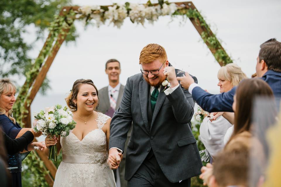 Outdoor ceremony