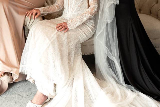 Bridal getting ready