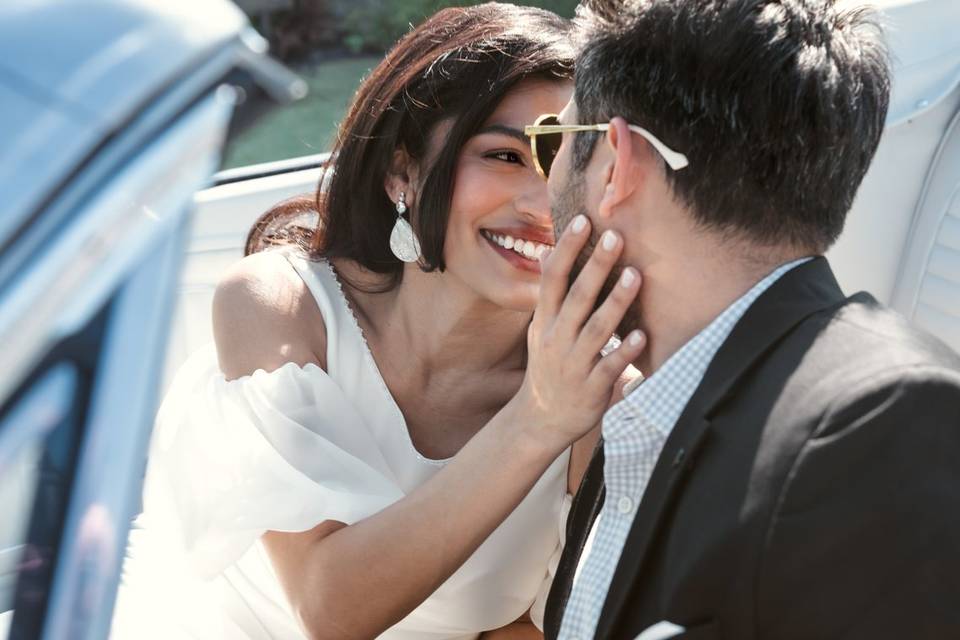 Just married