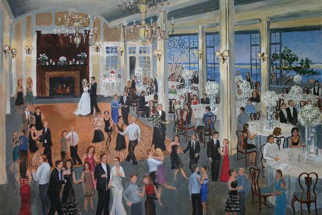 Reception painting