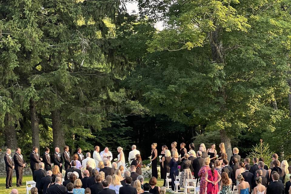 Lawn Ceremony