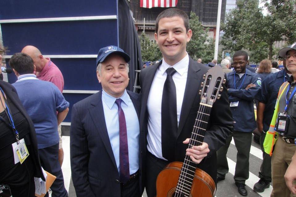 With Paul Simon in NYC