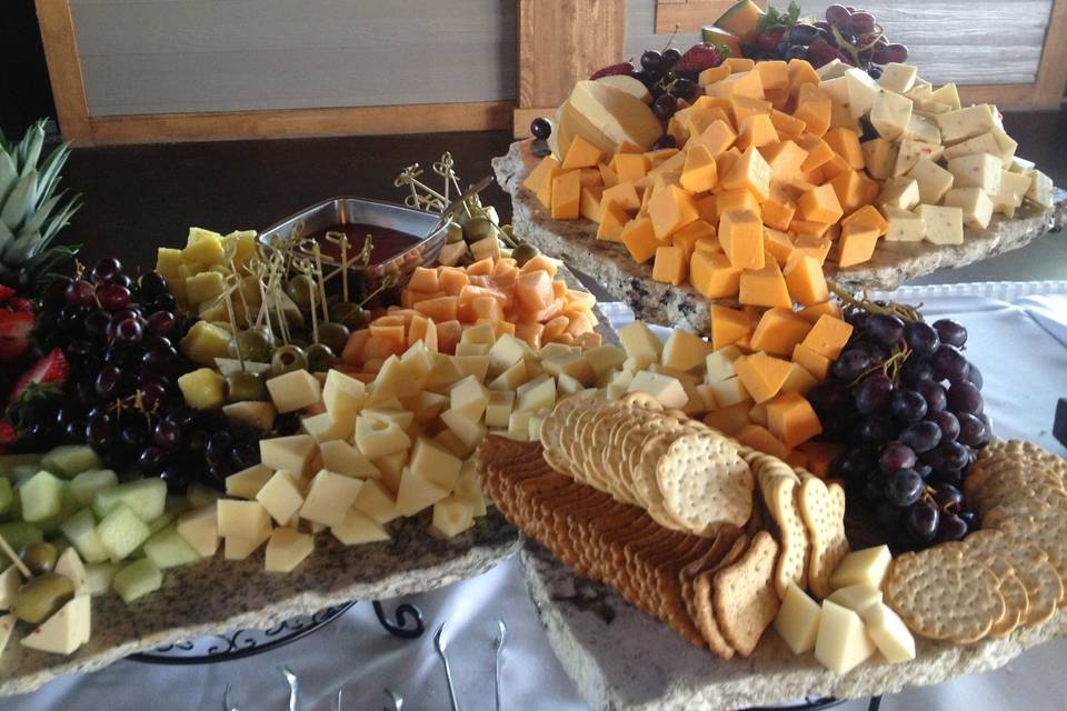 Fruit & Cheese display