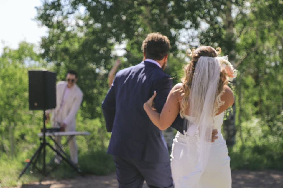 Ceremony sound tech