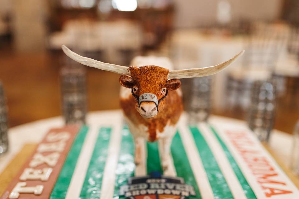 Bevo Wedding Cake