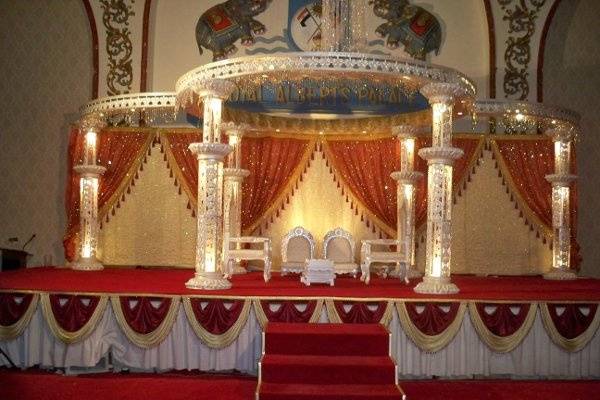 Fountain Crystal Mandap