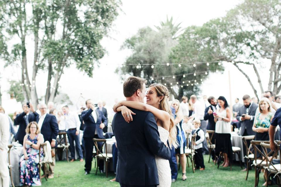 Couple dancing