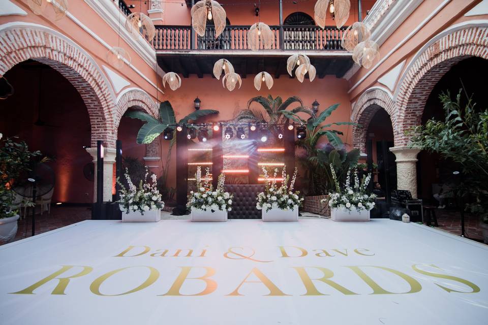 Custom Dance Floor/Decorations