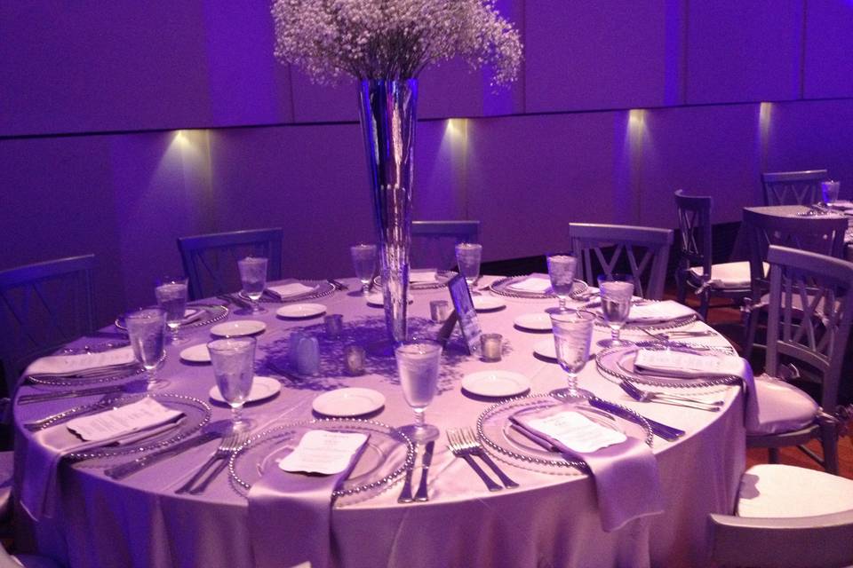 A beautiful wedding table