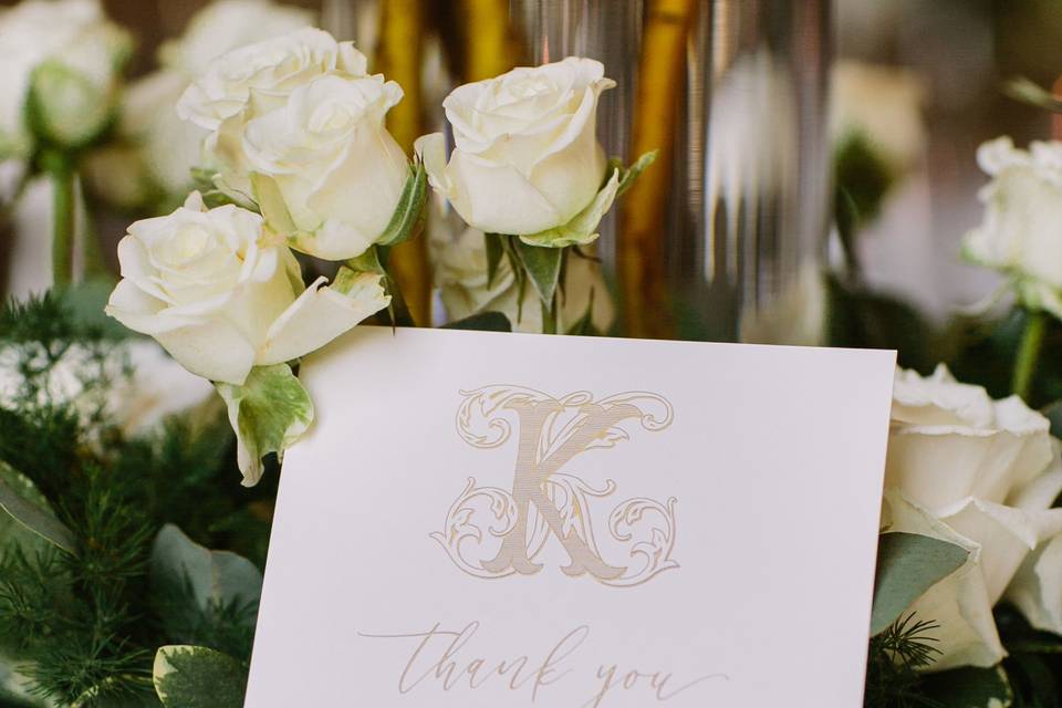 Wedding Thank you card