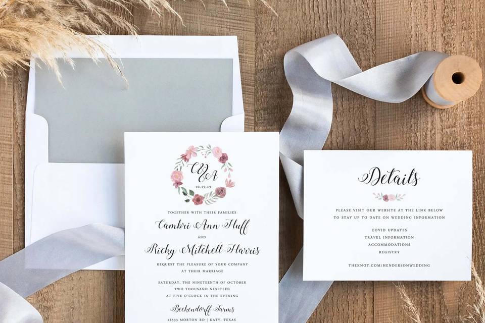 Floral Invitation Suite