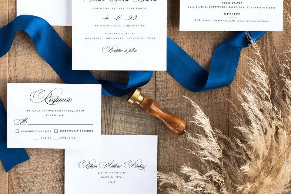 Timeless Wedding Invitation