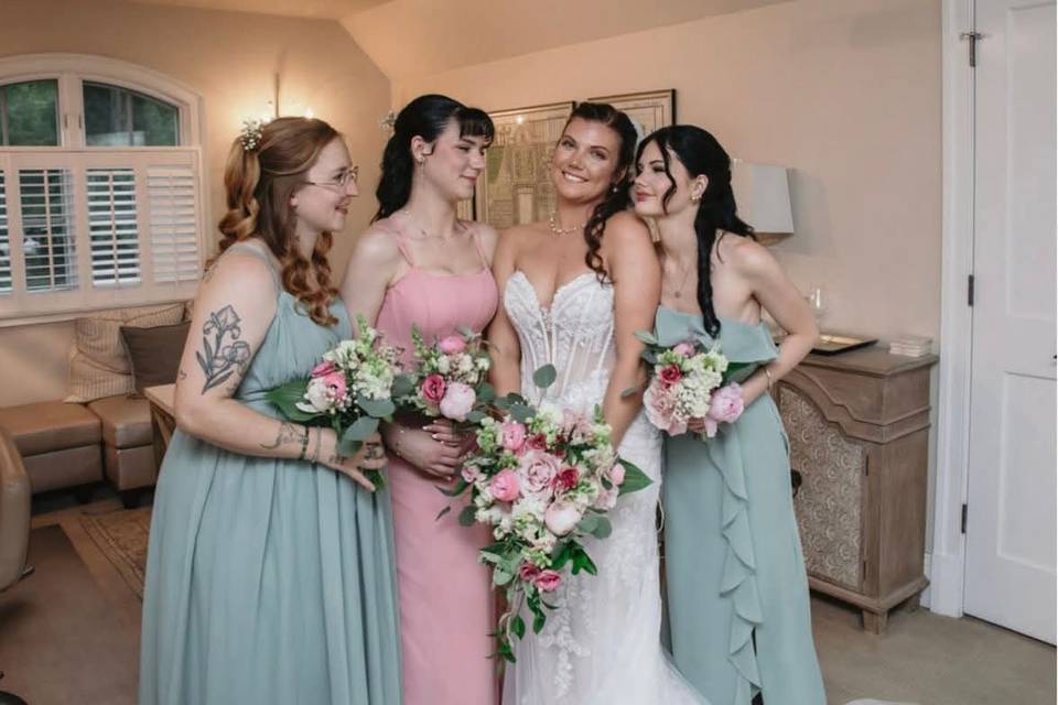 Hair and makeup