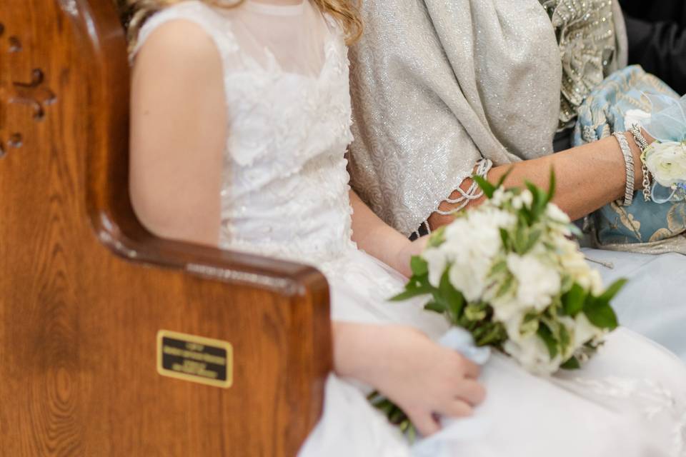 MOB and flower girl