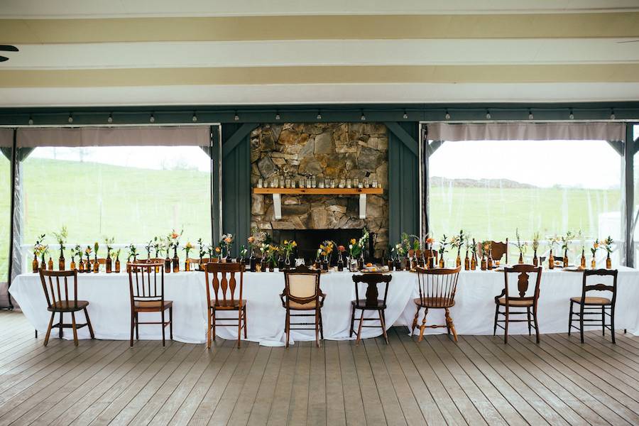 Wedding head table